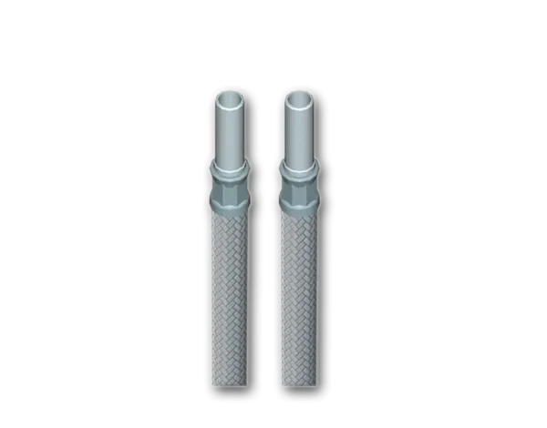 Rustfri Fleksibel Slange spissende/spissende 28mm x 1000mm