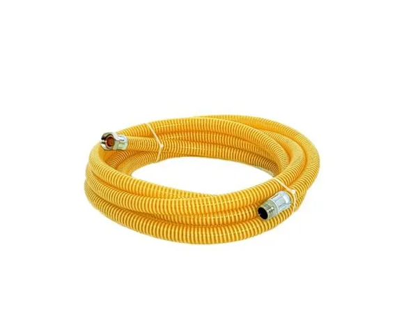Spiralslange m/koblinger 1 1/2" X 7 meter