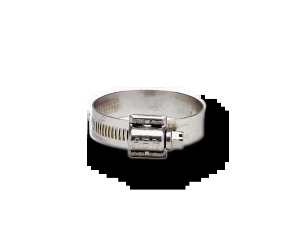 Rustfrie slangeklemmer 32-44 mm